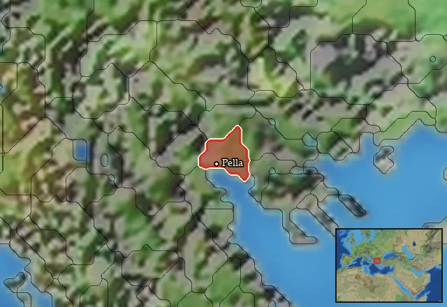 Regions of the Pella mercenary pool