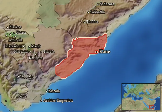 Map of Adramitia and its neighbours