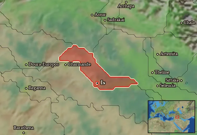 Map of Ankobaritis and its neighbours