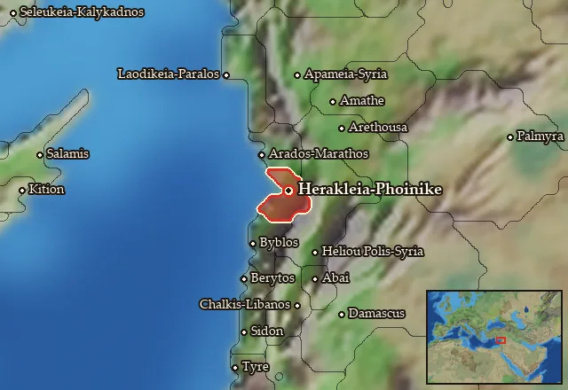 Map of Arka and its neighbours
