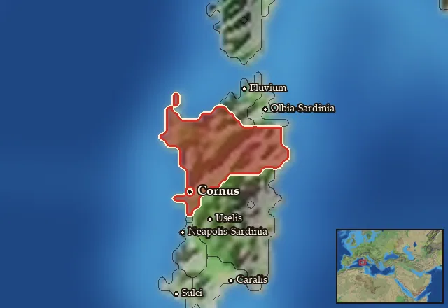 Map of Balaria and its neighbours