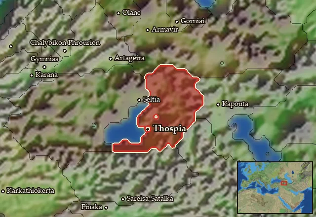 Map of Basoropeda and its neighbours