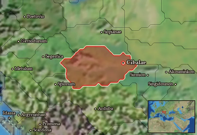 Map of Breucia and its neighbours