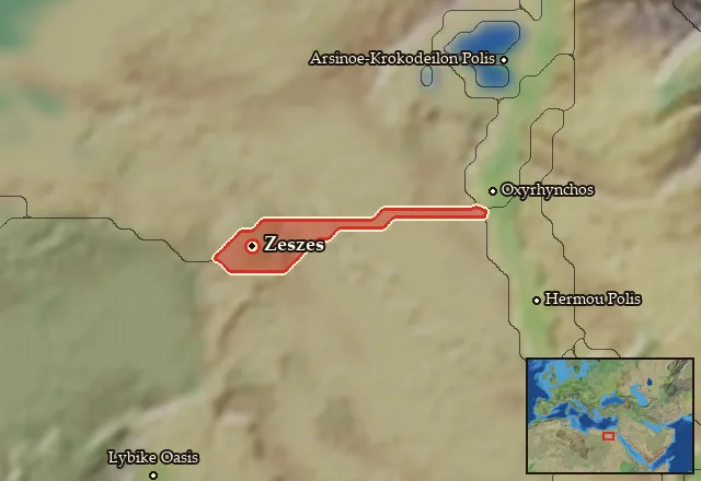 Map of Deutera Oasis and its neighbours