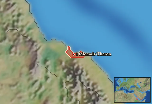Map of Epi Theron and its neighbours