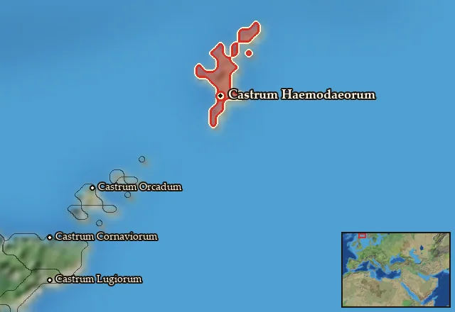 Map of Haemodae and its neighbours