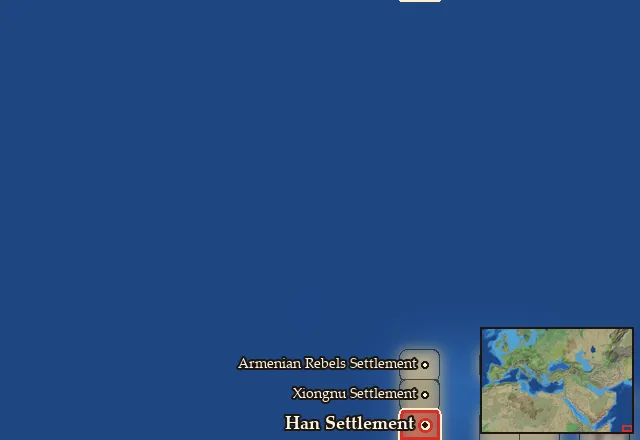 Map of Han Region and its neighbours
