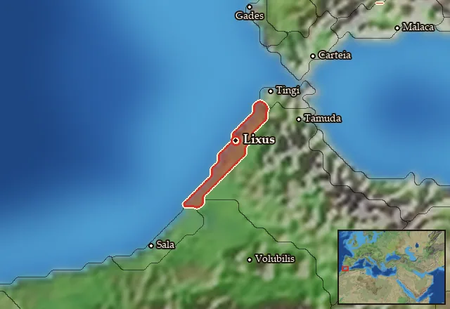 Map of Liksho and its neighbours