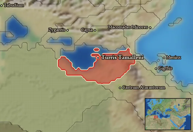 Map of Machlya and its neighbours