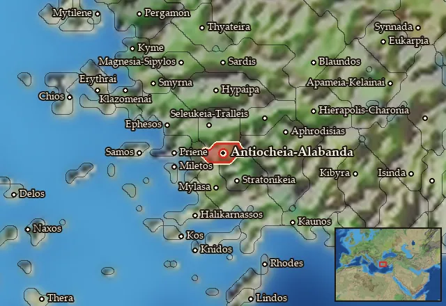 Map of Marsyas and its neighbours