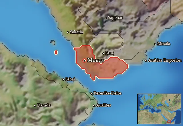 Map of Notia Elisaria and its neighbours