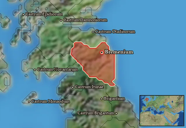 Map of Otadinia and its neighbours