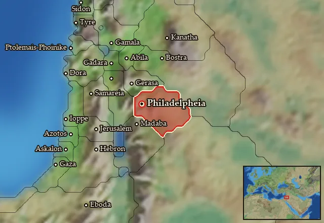 Map of Rabat Xaman and its neighbours