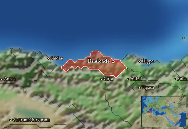 Map of Rushikade and its neighbours