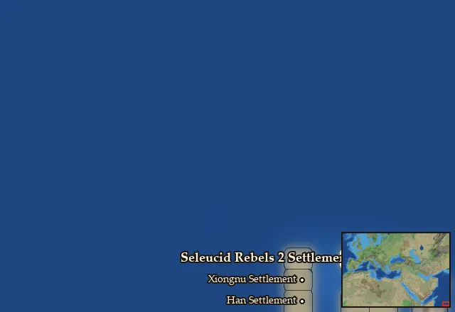 Map of Seleucid Rebels 2 Region and its neighbours