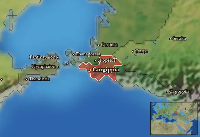 Map of Sindike and its neighbours