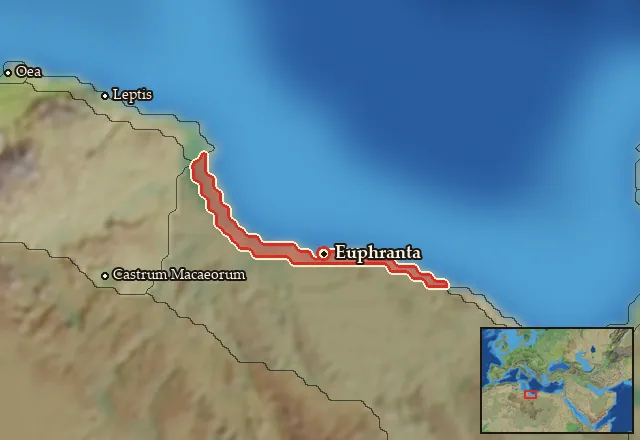 Map of Syrtis and its neighbours