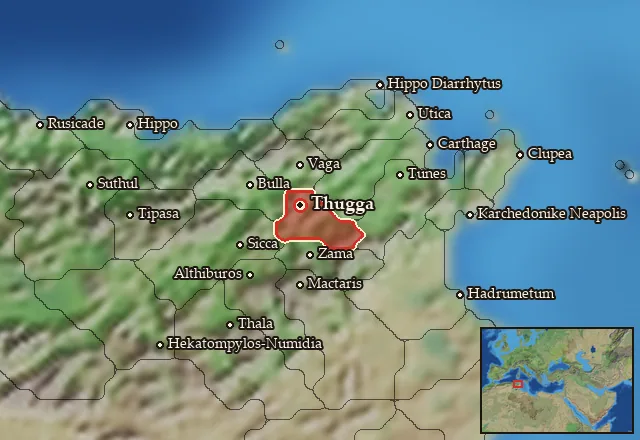 Map of Tobgaxag and its neighbours