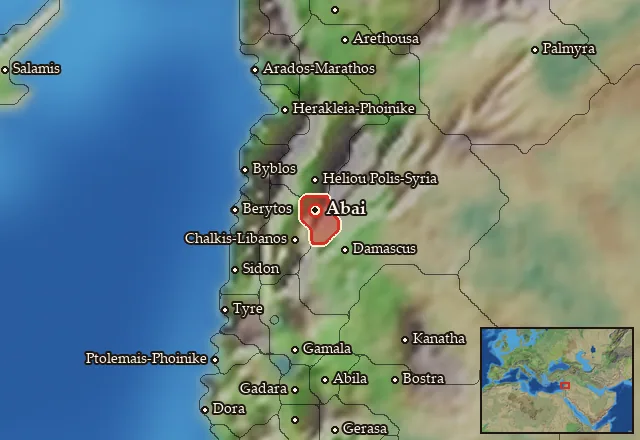 Map of Zabadaia and its neighbours