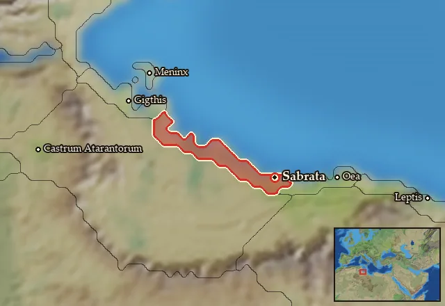 Map of Zabrutuxun and its neighbours