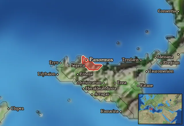 Map of Ziz and its neighbours