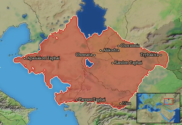 Regions carrying Dahae