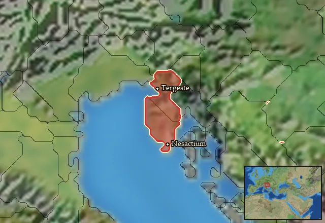 Regions carrying Histrian