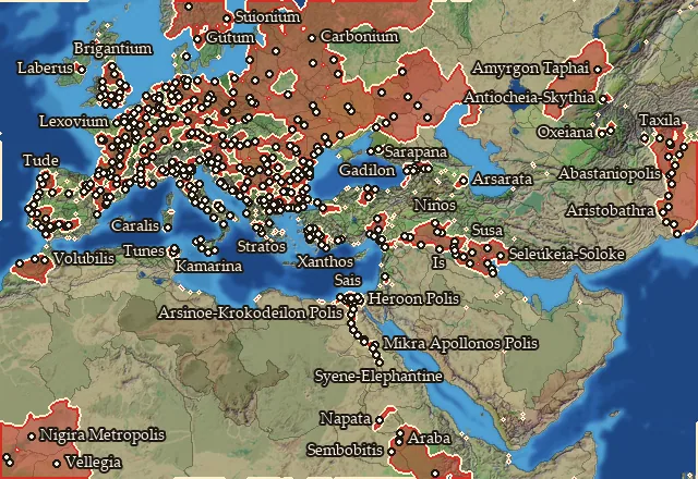 Regions: Navigable river