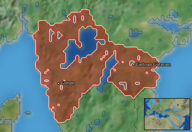 Regions carrying Gothonic