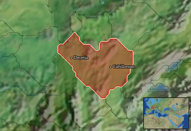 Regions carrying Aeduian