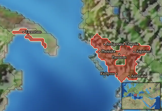 Regions carrying Deuteroi