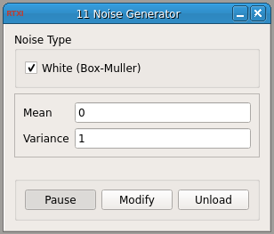 Noise Generator GUI