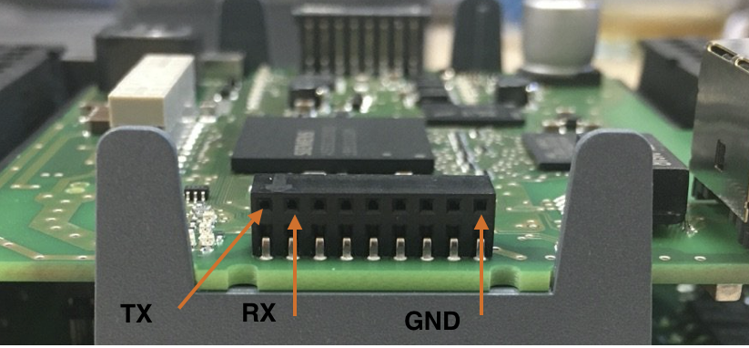 PLC RX-TX pinout