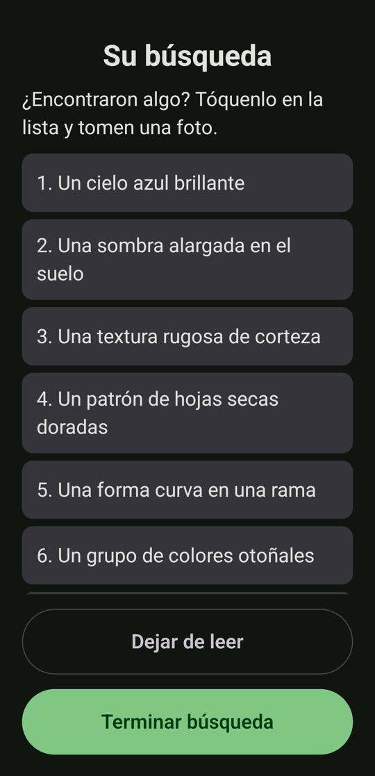 The app