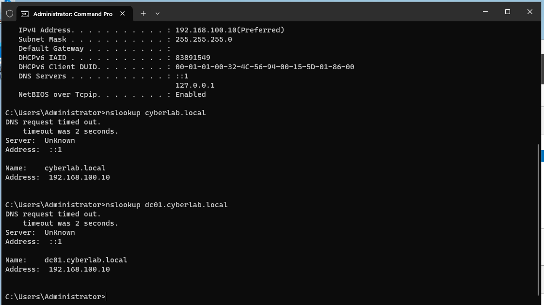 Validação de DNS