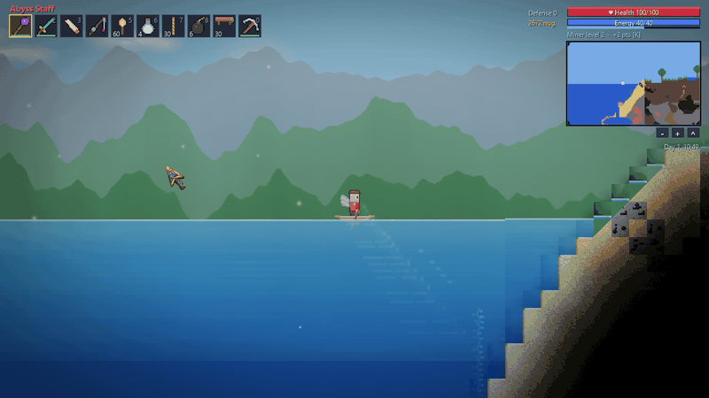 Rowing out to sea, blowing the conch and fighting the Leviathan from the boat