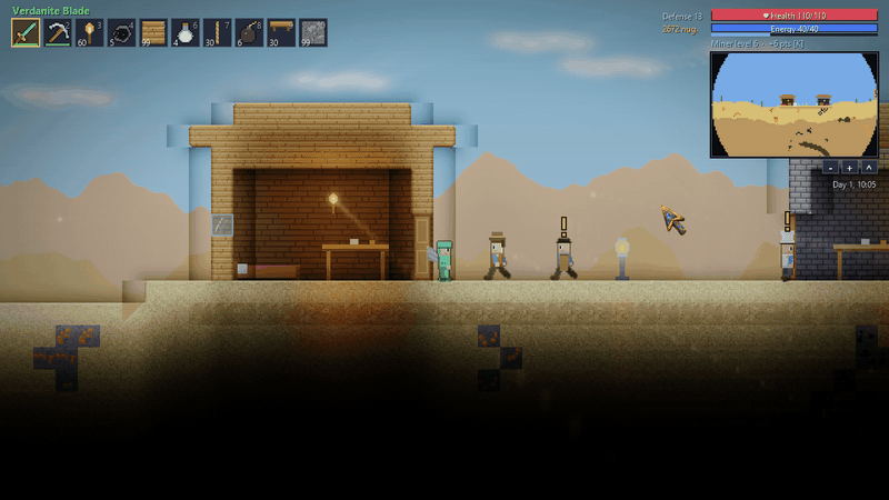 Taking a request from the village blacksmith and handing it in for a reward