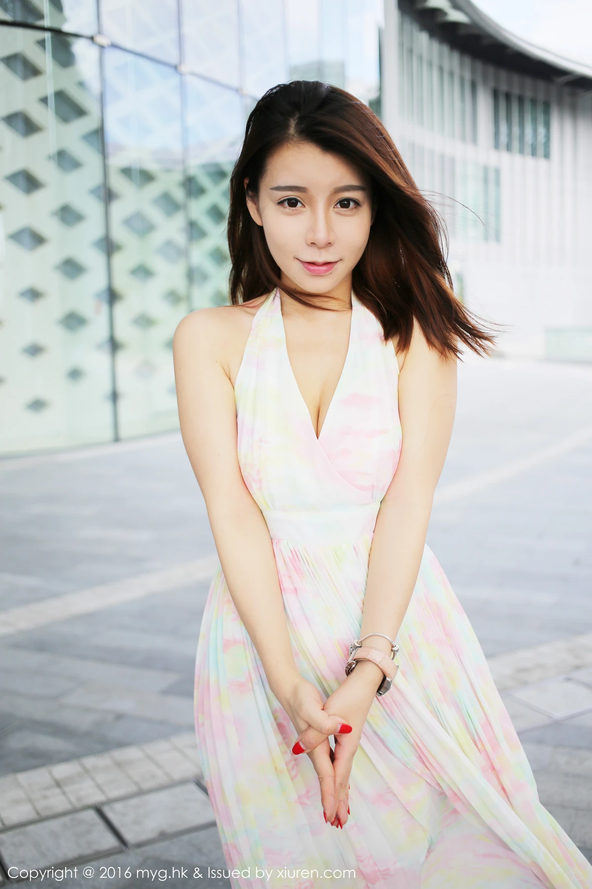 MyGirl美媛馆 Vol.231_嫩模vetiver嘉宝贝儿死库水秀完美身材傲人美胸写真49P - 1