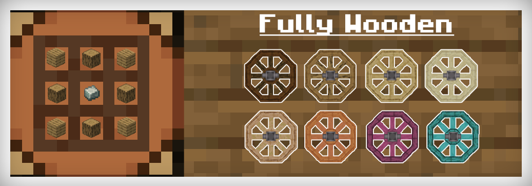 Fully Wooden Flywheels