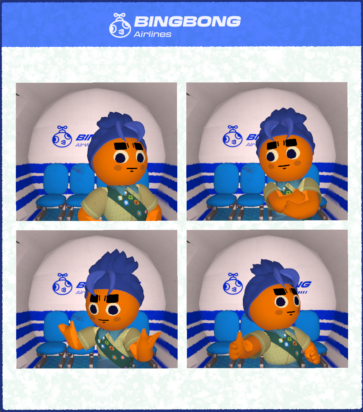 Jonathan's blue hairstyle in PEAK / 乔纳森蓝发实机展示