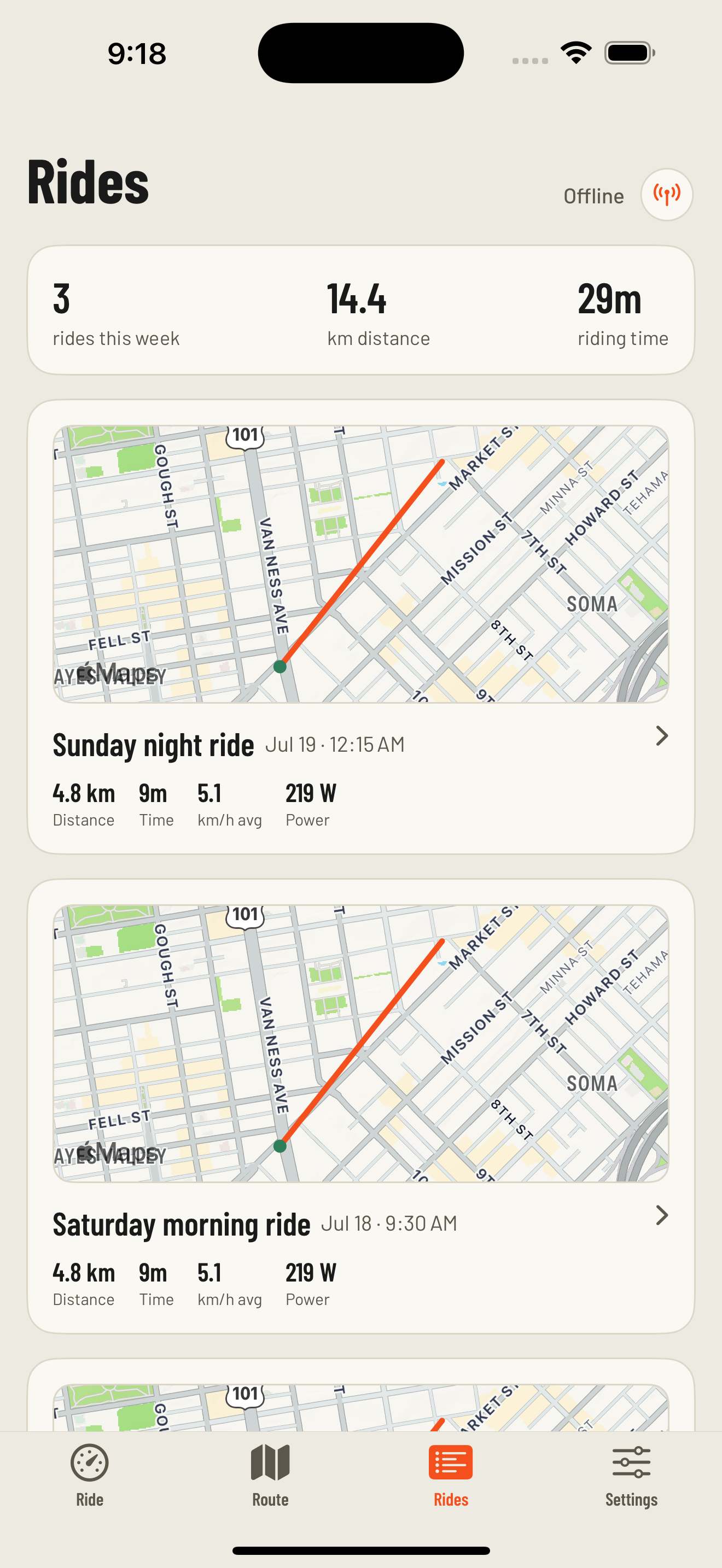 ride