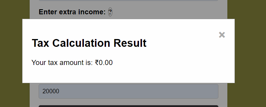 Tax Calculator