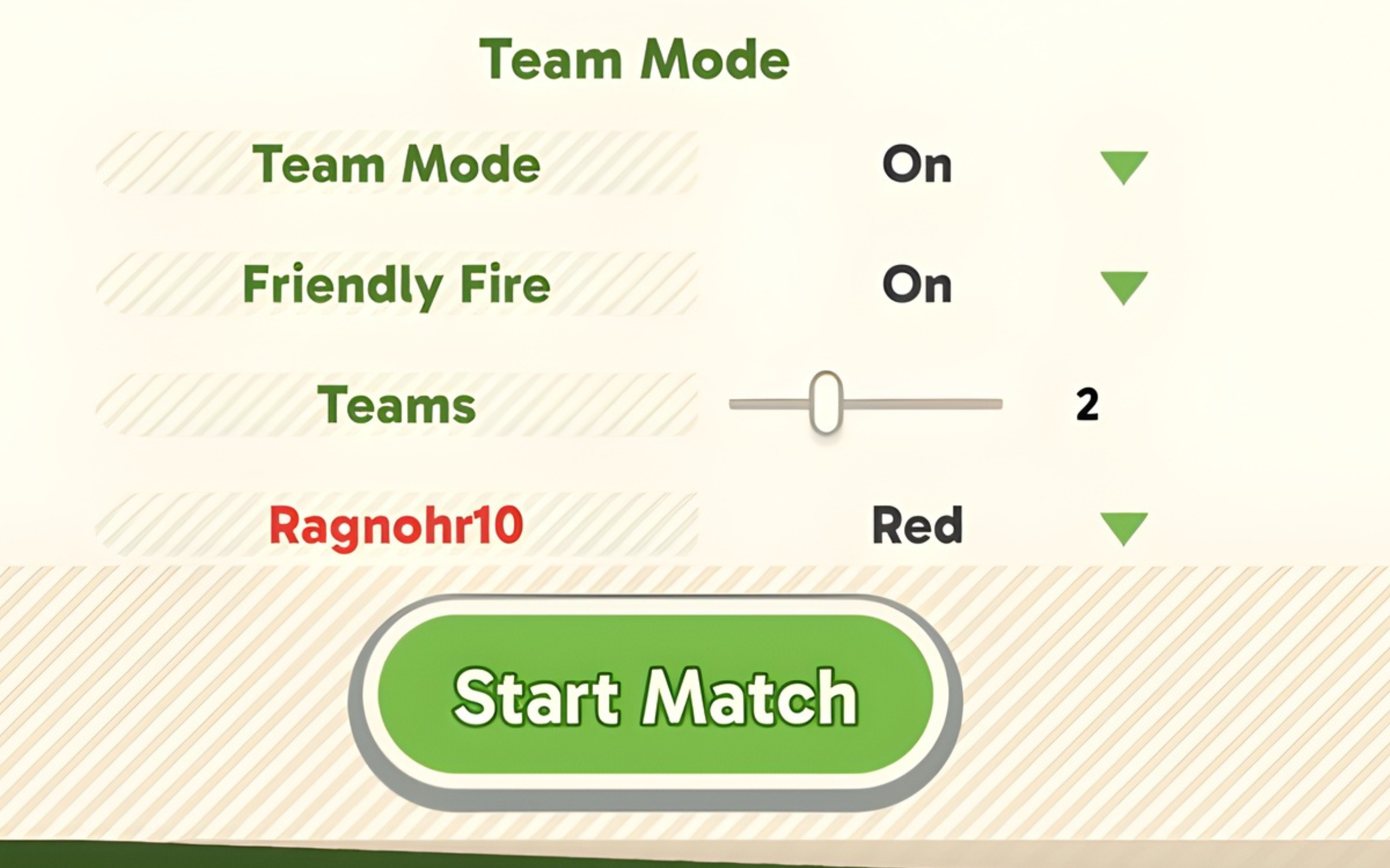 Team Mode Scoreboard