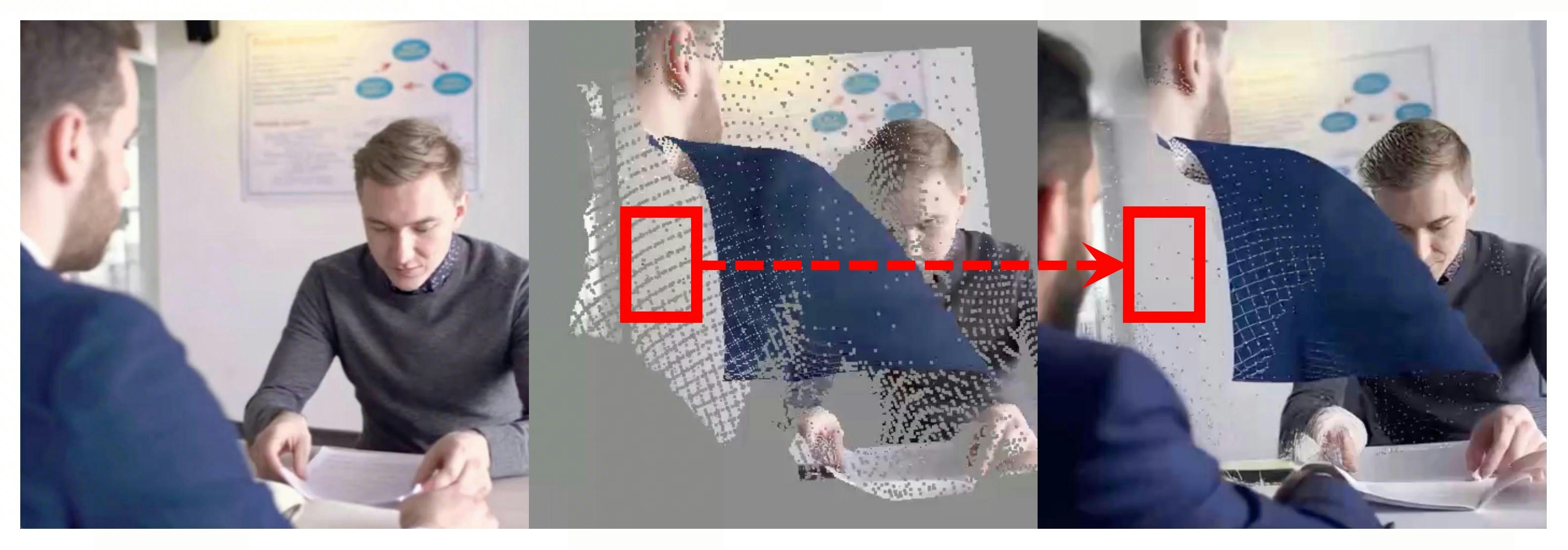 Inpainting limitation example
