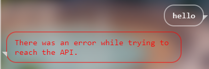 Error Message