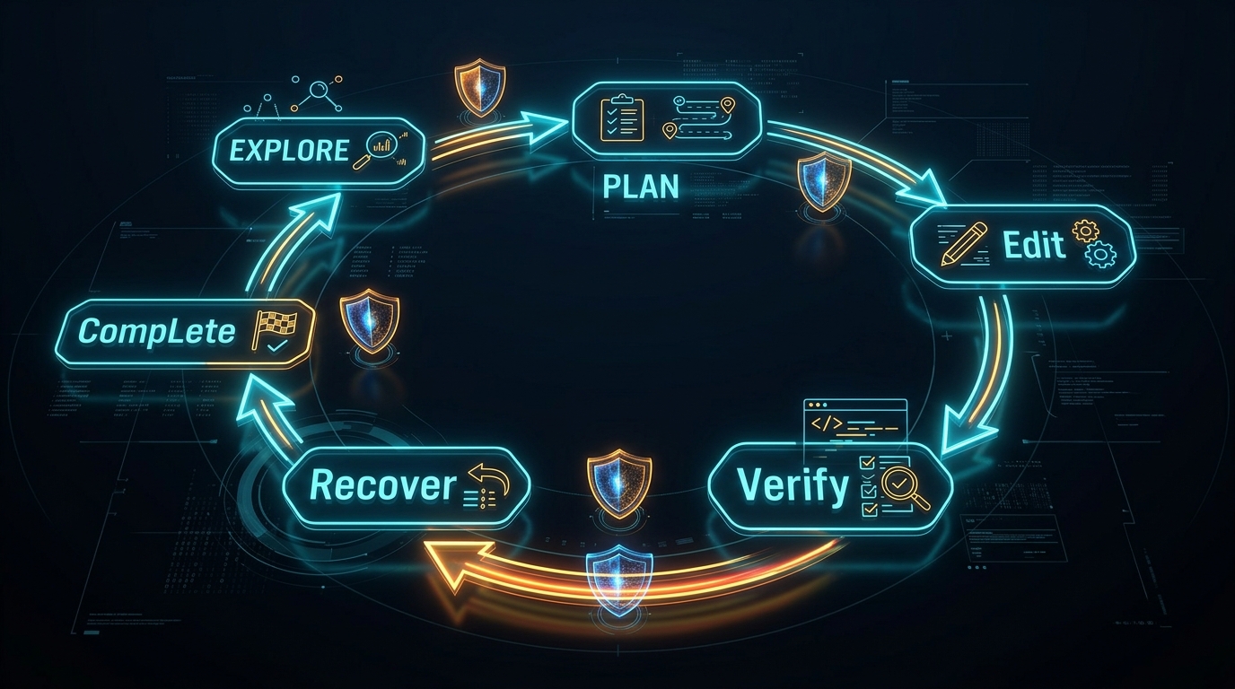 Smoke Monkey 6-Phase Execution Loop