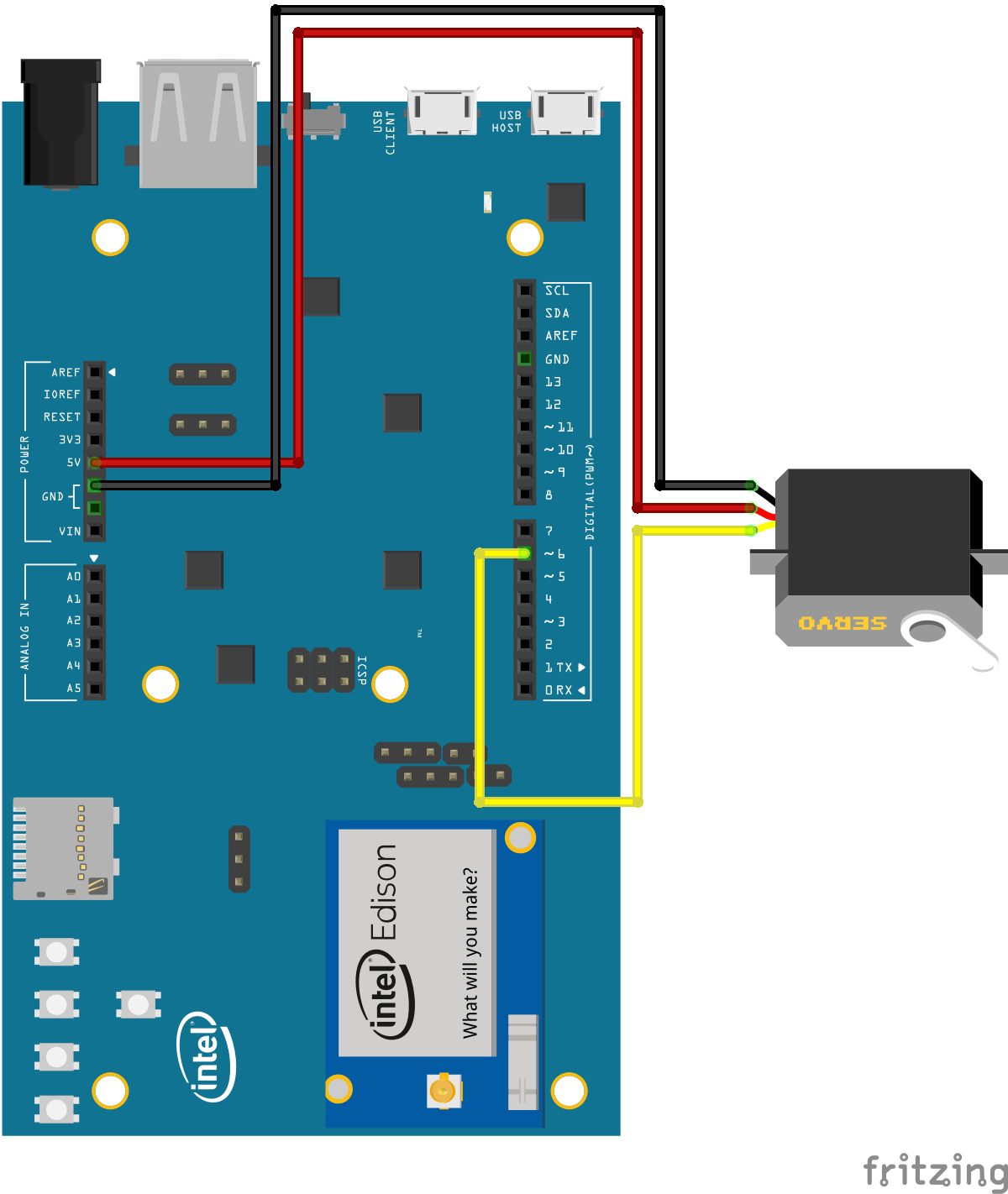 Schematics for Intel Edison