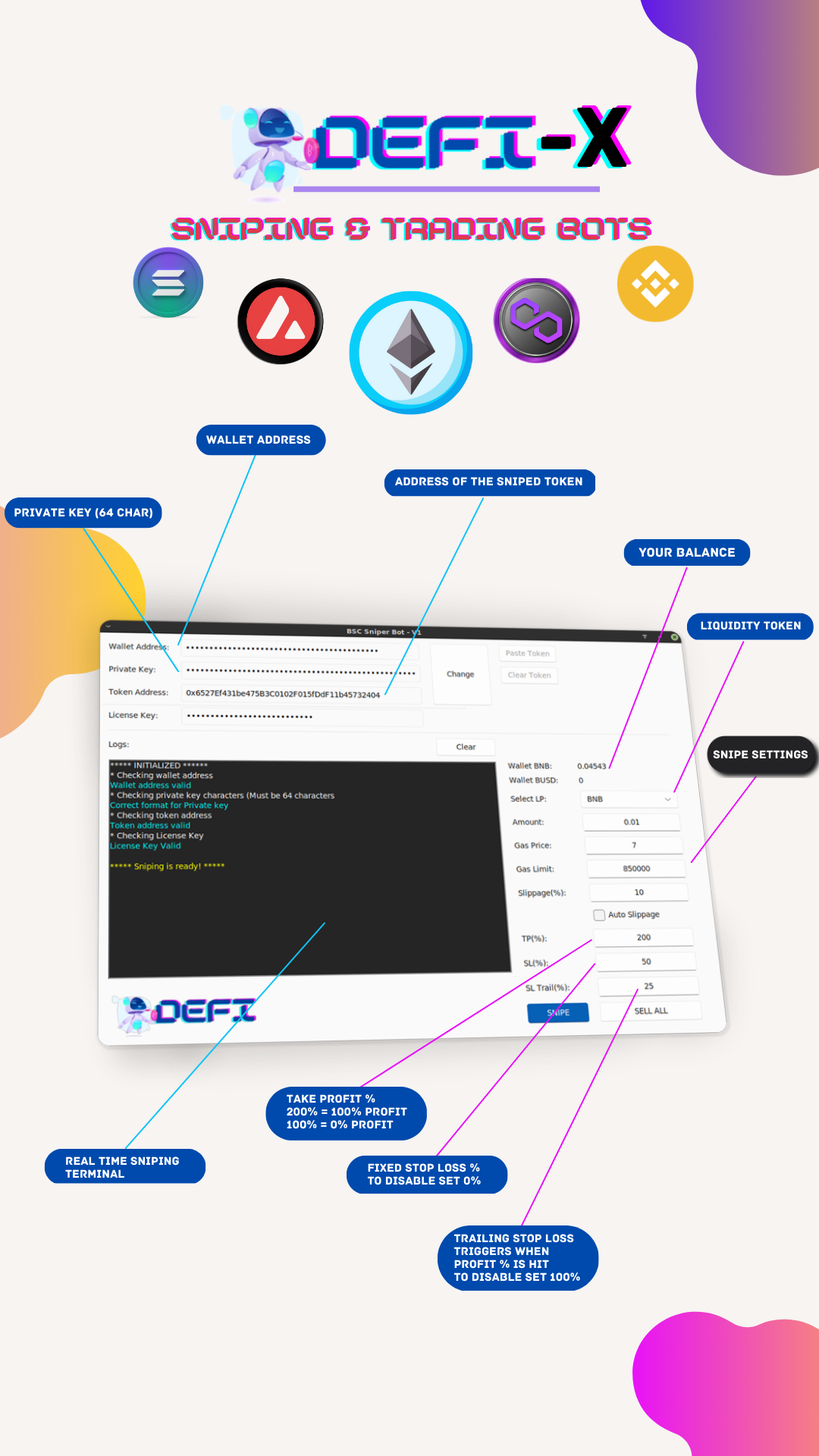 Arbitrum sniping GUI