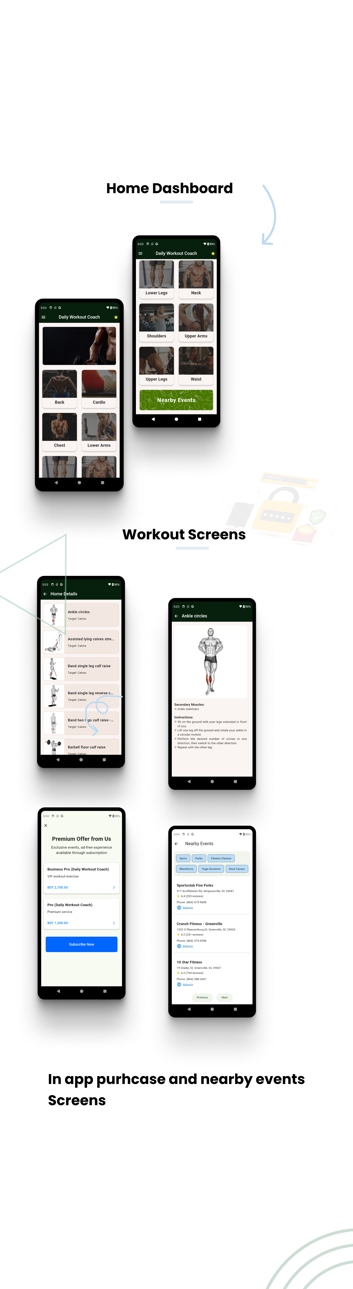 Power Pulse - Workout Exercise Flutter ready to publish with ads & IAP