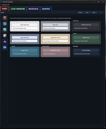 Color Theme Presets